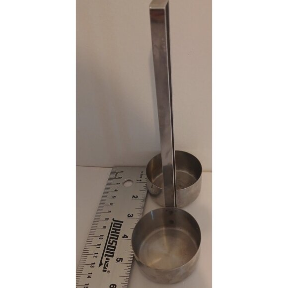 Vintage Stainless Steel 18/8 Taper /Thin Candle Holder & Oil Vinager Holder Lot - Picture 10 of 13